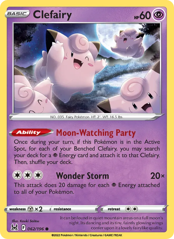 Clefairy #62/196