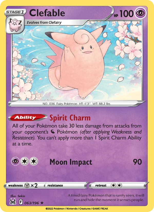Clefable #63/196