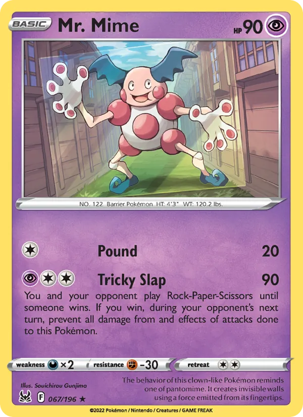 Mr. Mime #67/196
