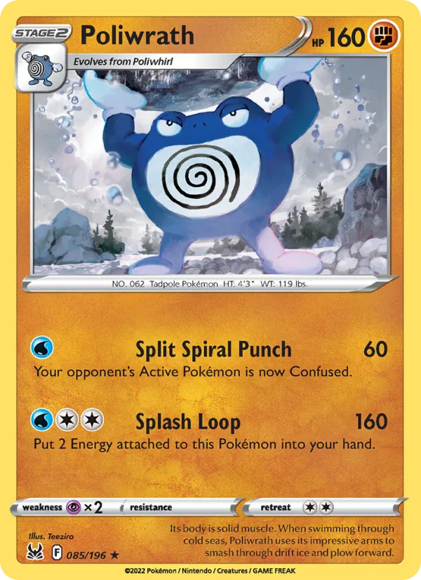 Poliwrath #85/196