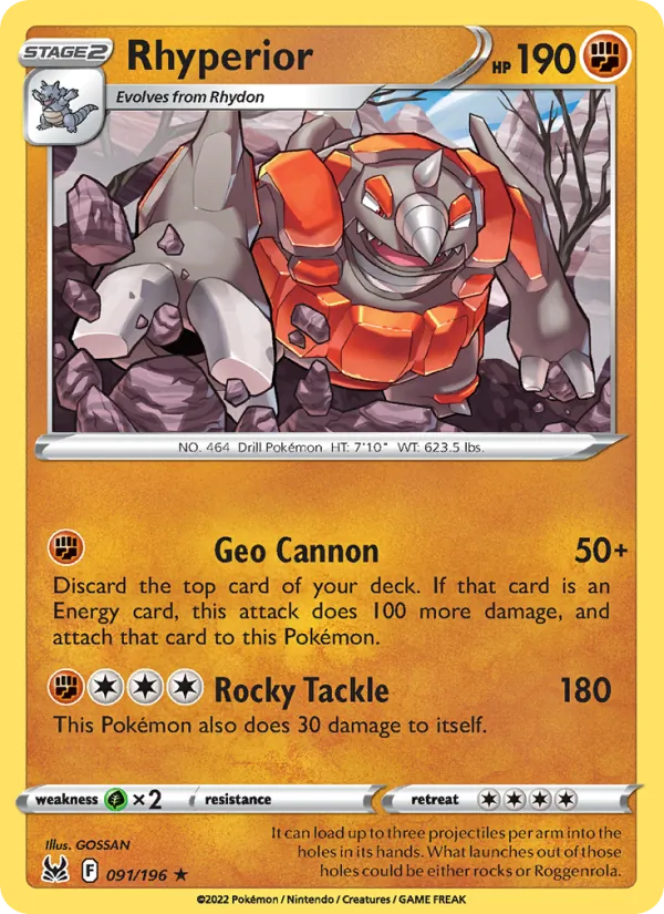 Rhyperior #91/196