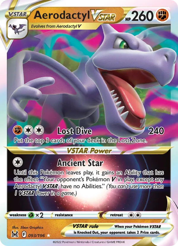 Aerodactyl VSTAR #93/196
