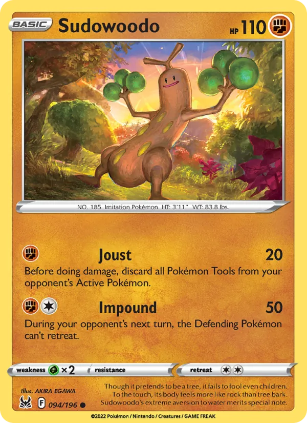 Sudowoodo #94/196