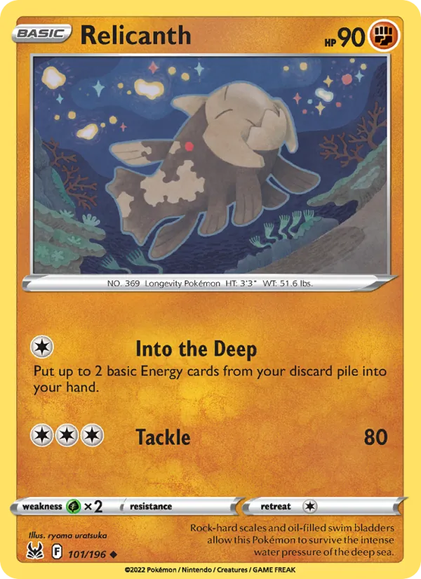 Relicanth #101/196