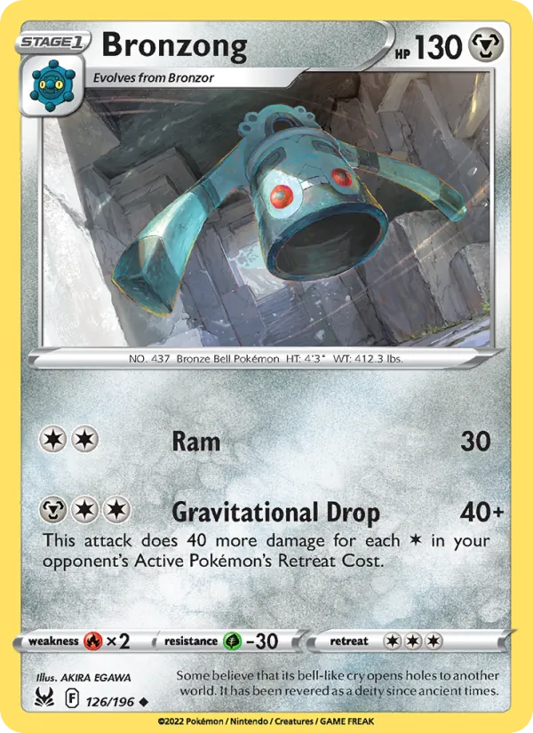 Bronzong #126/196
