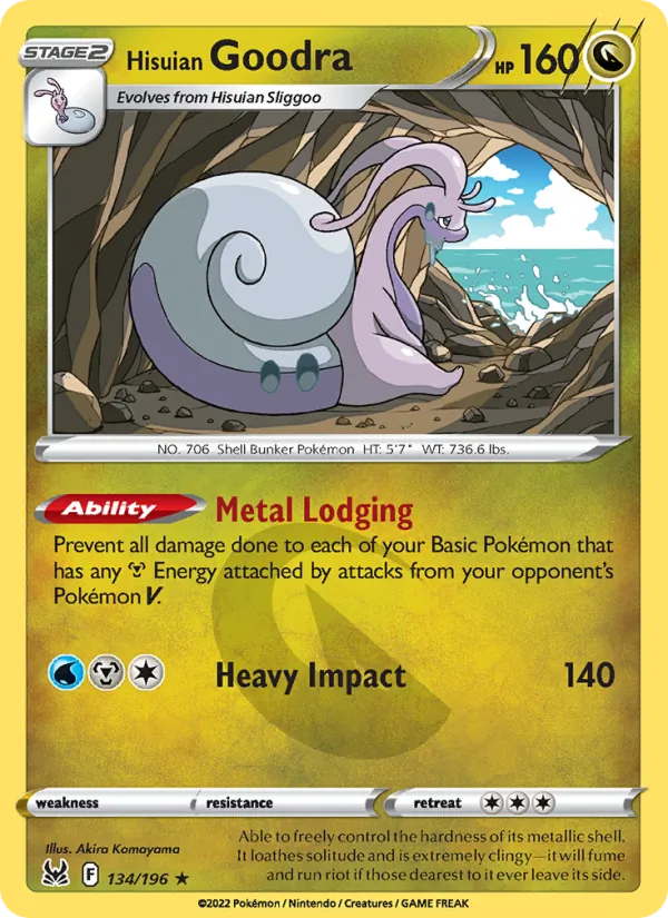 Hisuian Goodra #134/196