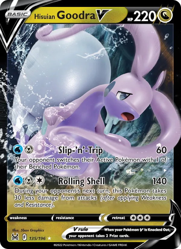 Hisuian Goodra V #135/196