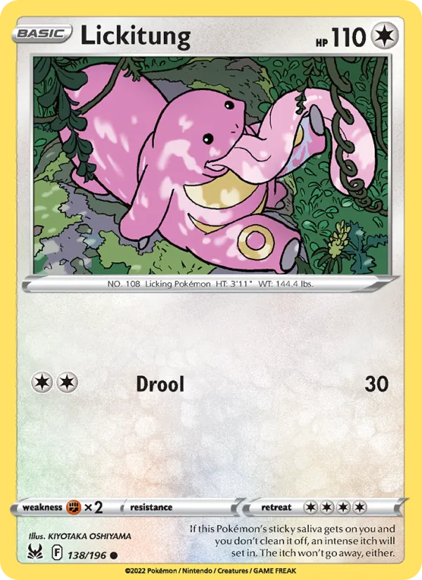 Lickitung #138/196