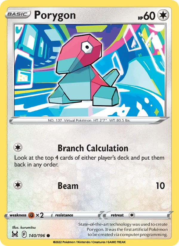 Porygon #140/196
