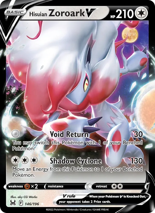 Hisuian Zoroark V #146/196