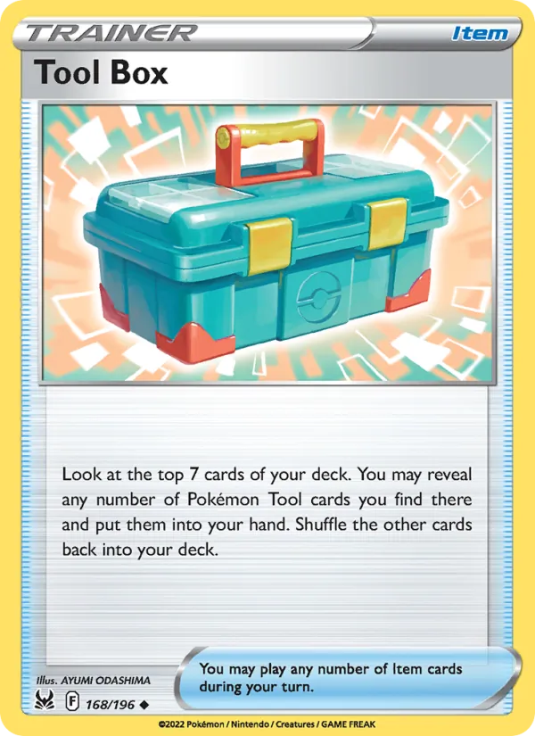 Tool Box #168/196