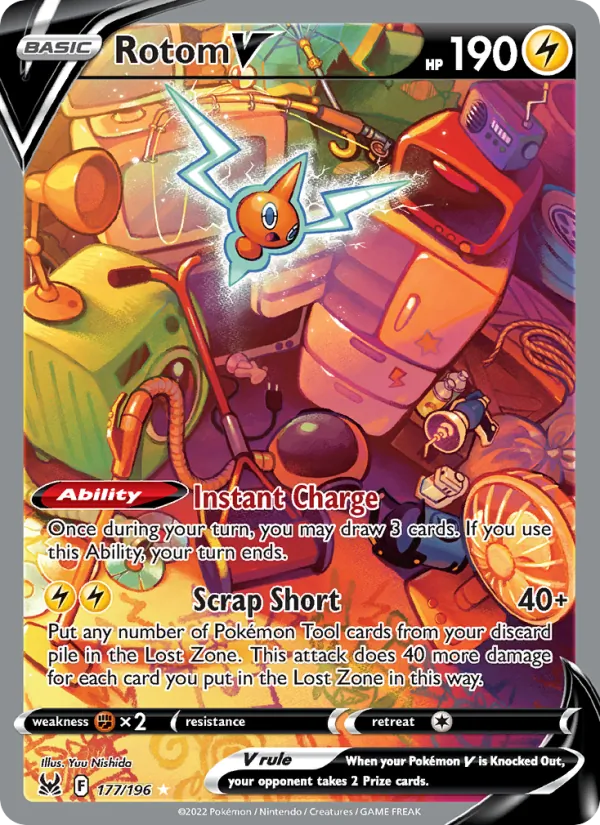 Rotom V #177/196