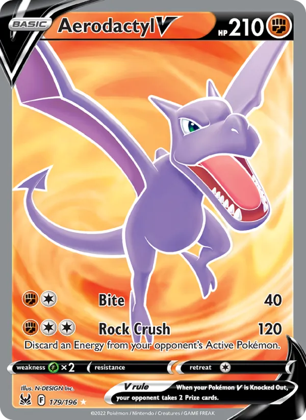 Aerodactyl V #179/196