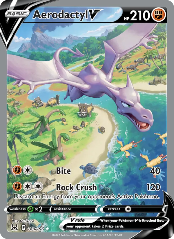 Aerodactyl V #180/196
