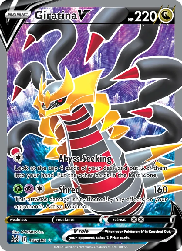Giratina V #185/196