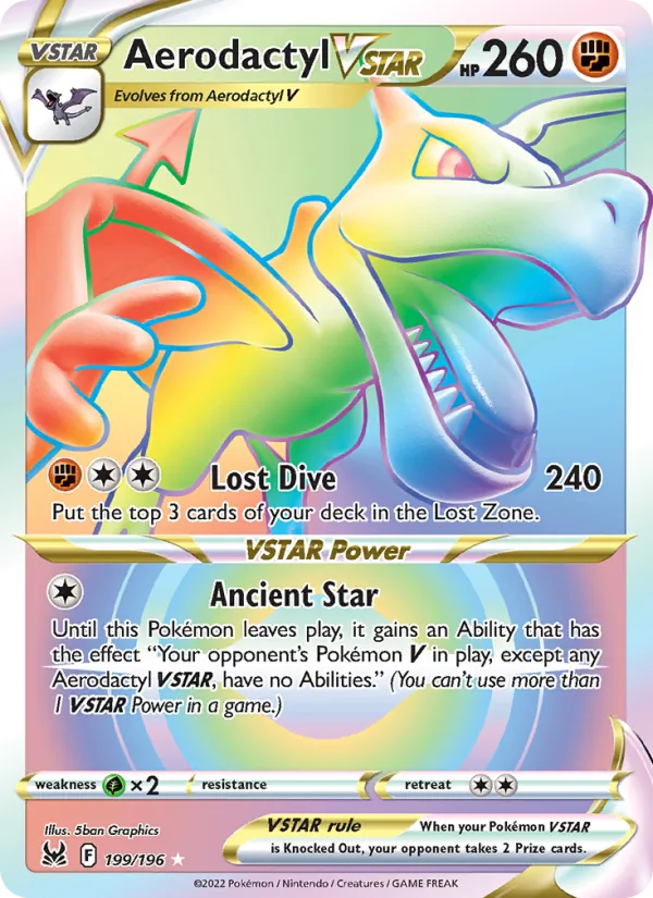 Aerodactyl VSTAR #199/196