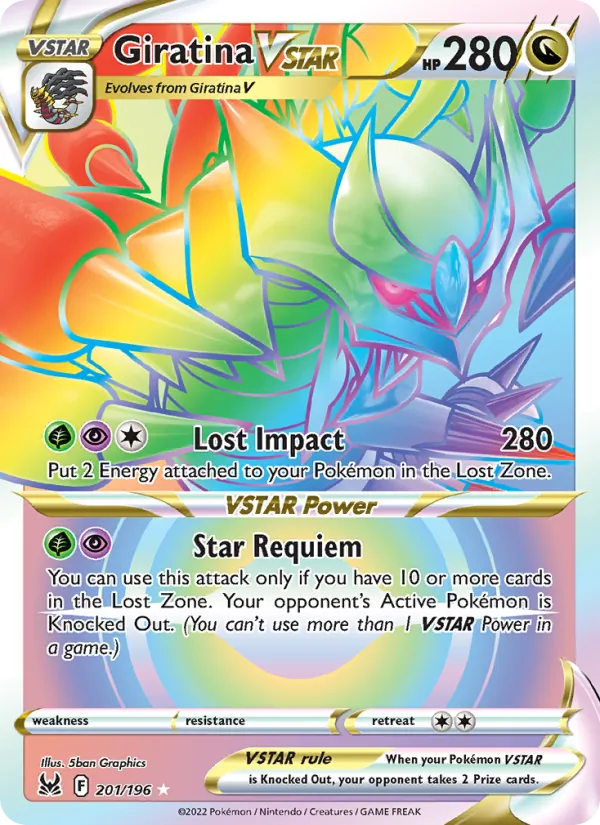 Giratina VSTAR #201/196