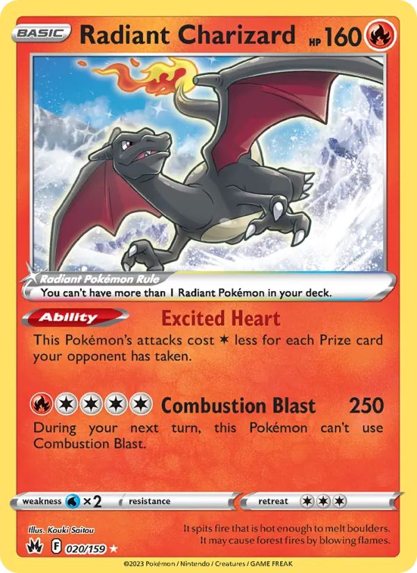 Radiant Charizard #20/159
