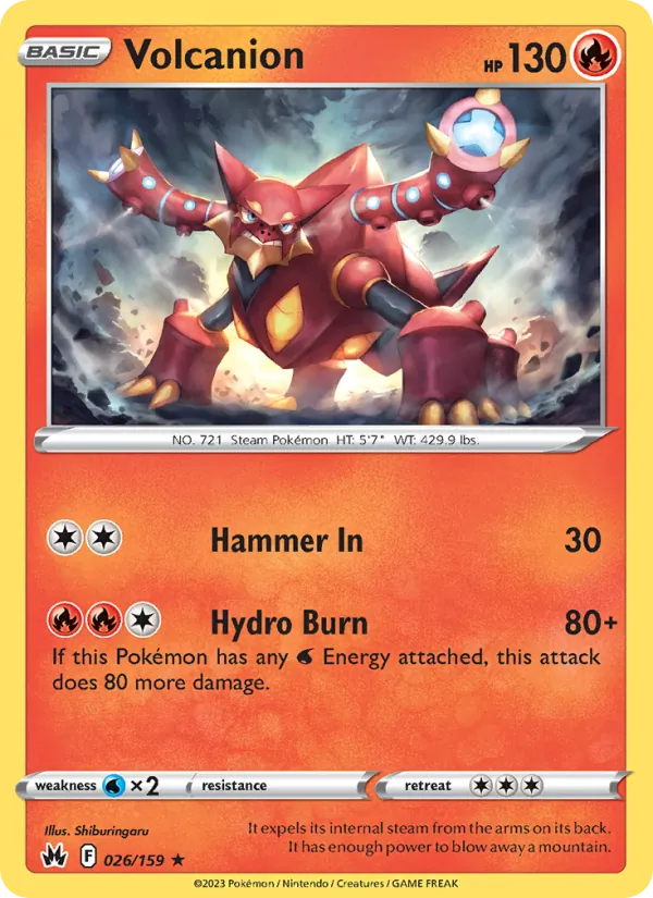Volcanion #26/159