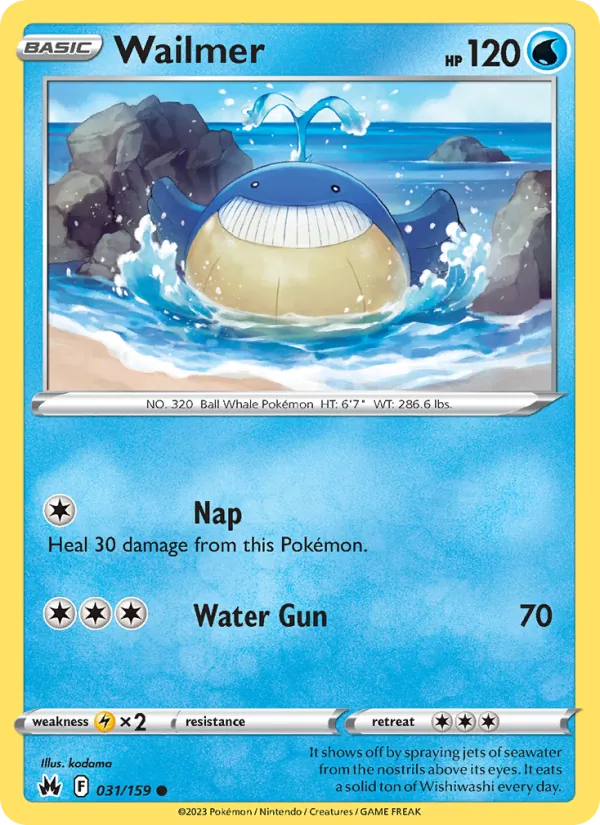 Wailmer #31/159