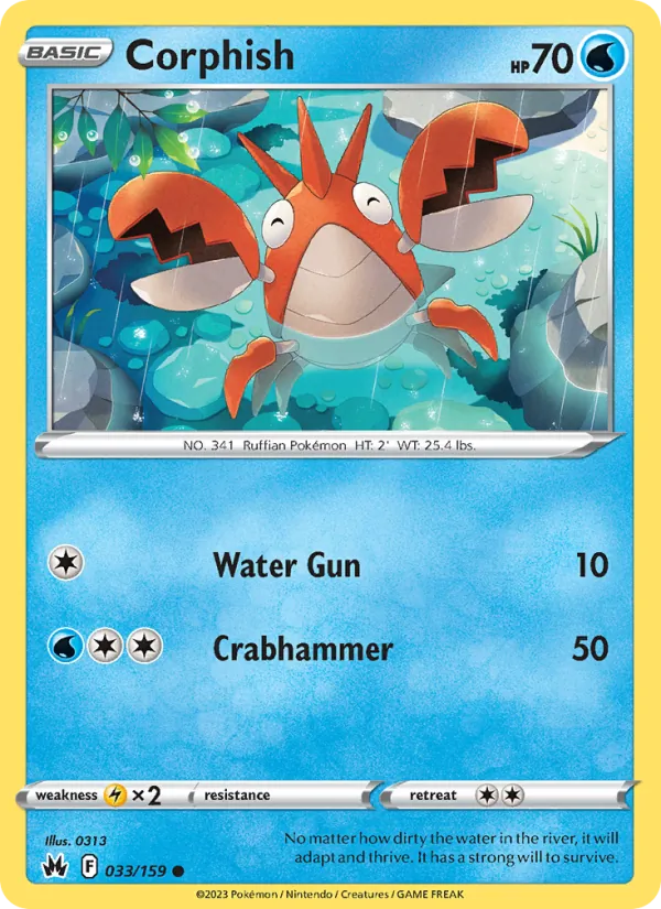 Corphish #33/159