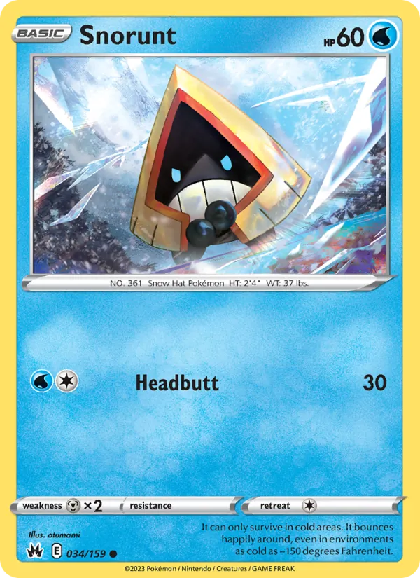 Snorunt #34/159