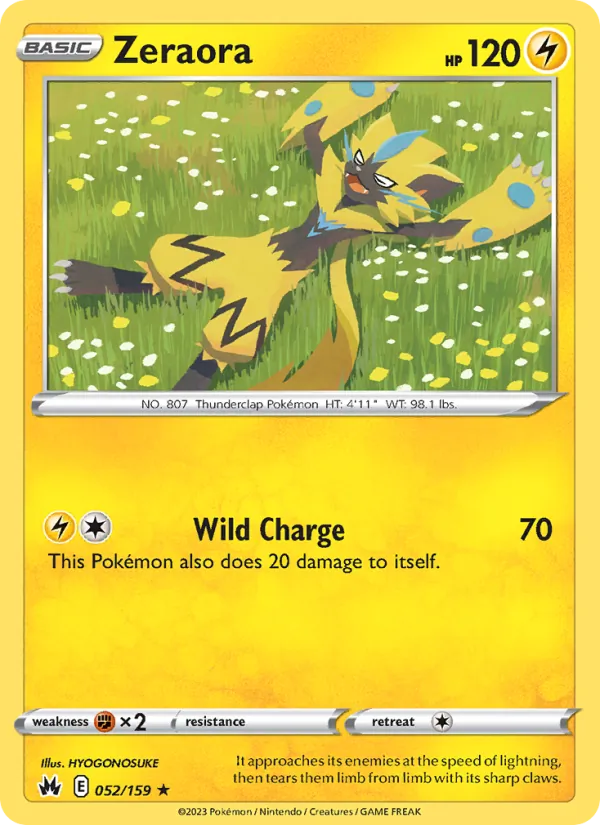 Zeraora #52/159