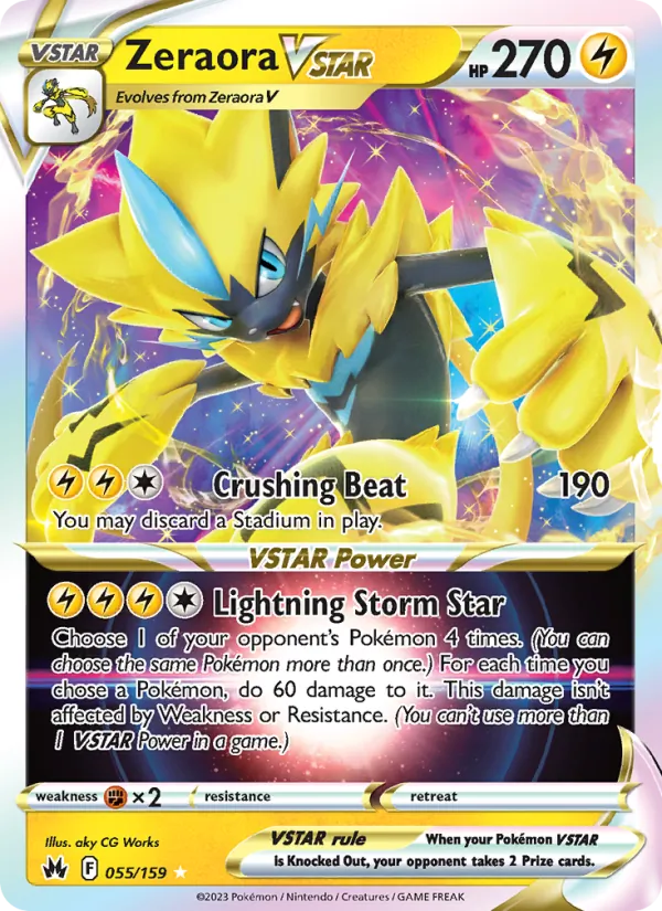 Zeraora VSTAR #55/159