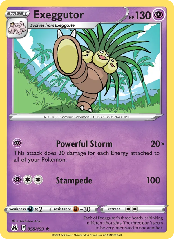 Exeggutor #58/159