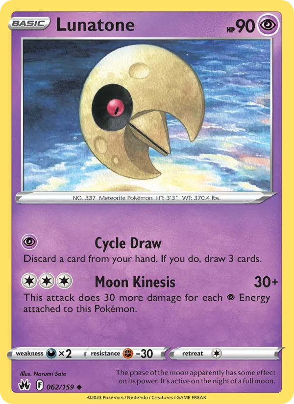 Lunatone #62/159