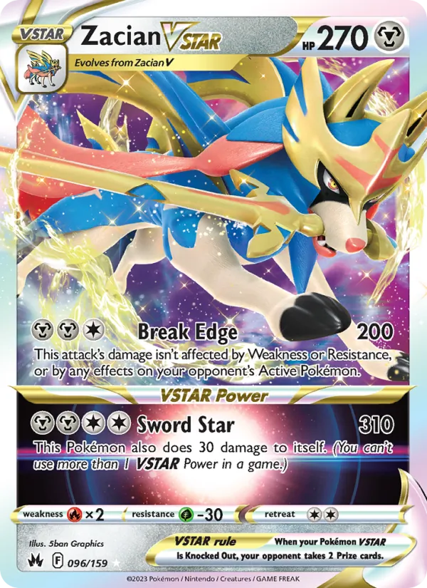 Zacian VSTAR #96/159
