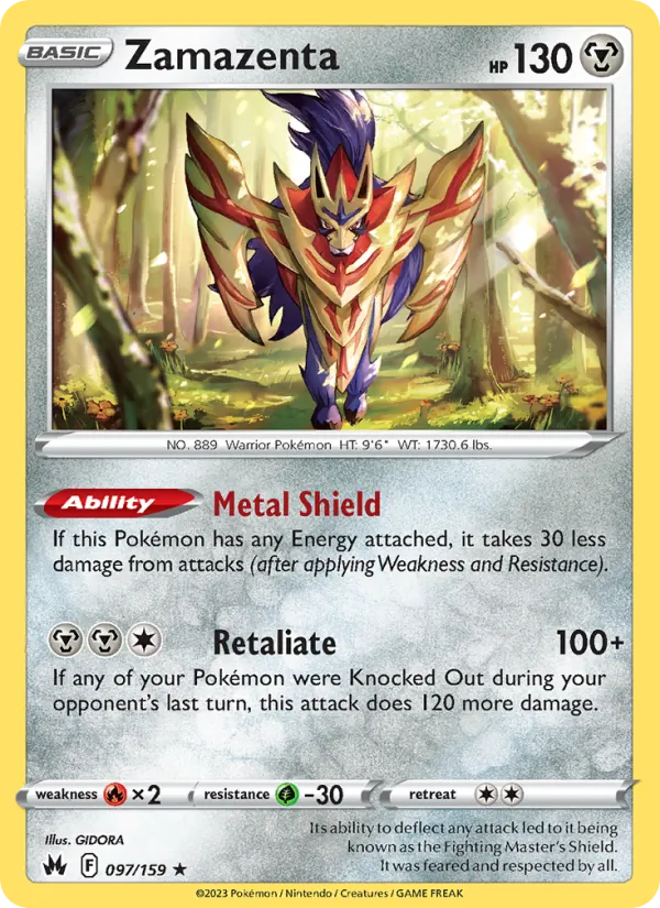 Zamazenta #97/159
