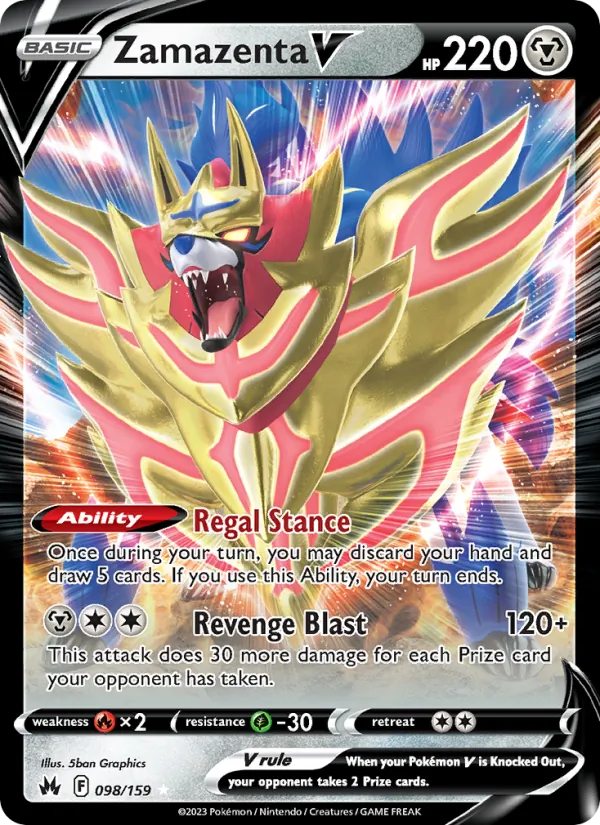 Zamazenta V #98/159