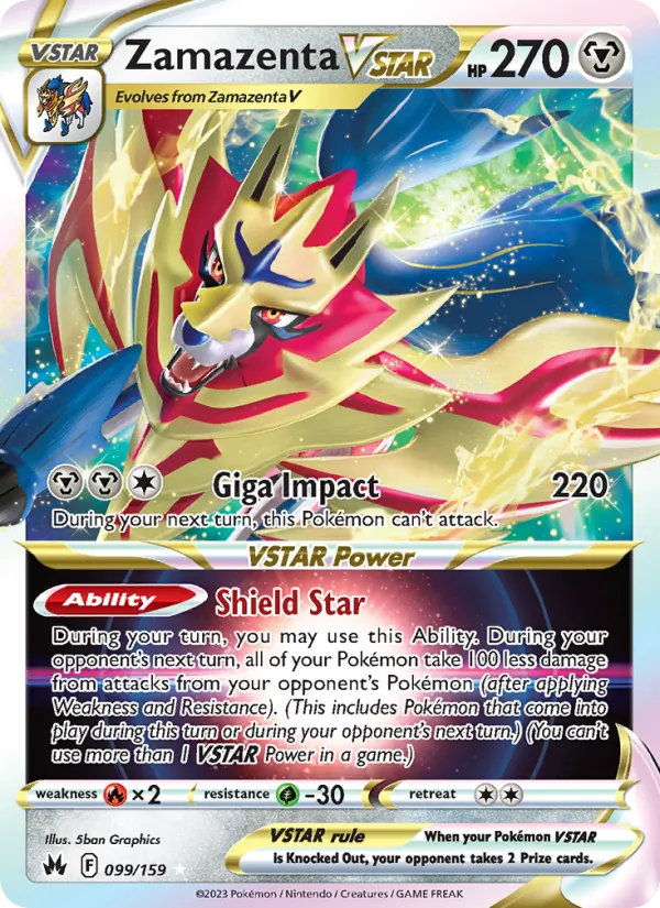 Zamazenta VSTAR #99/159