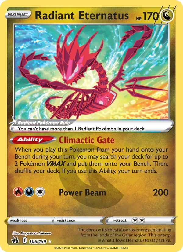 Radiant Eternatus #105/159