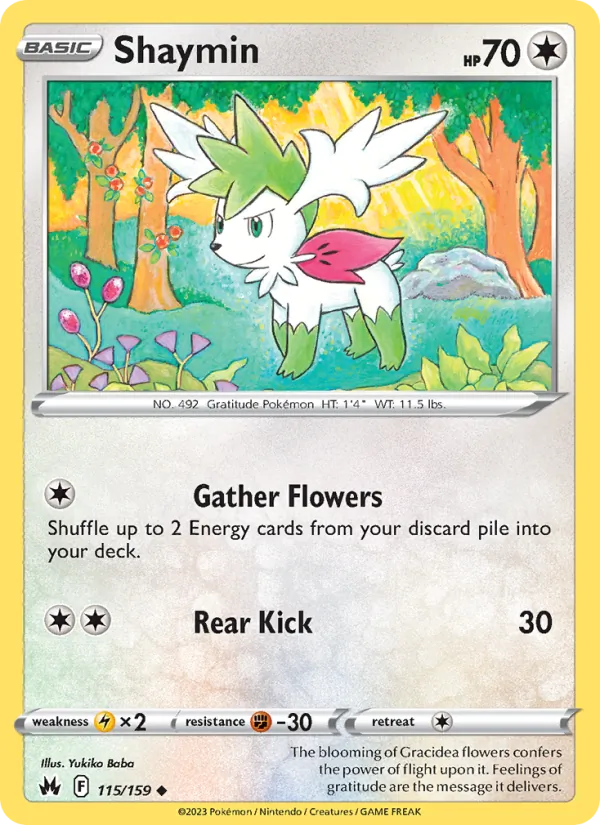 Shaymin #115/159