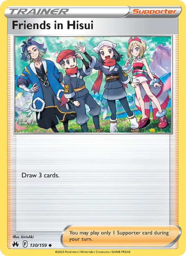 Friends in Hisui #130/159