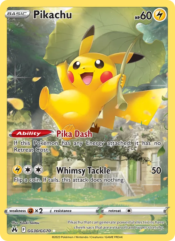 Pikachu #GG30/70
