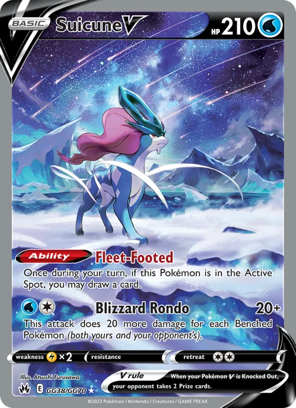 Suicune V #GG38/70