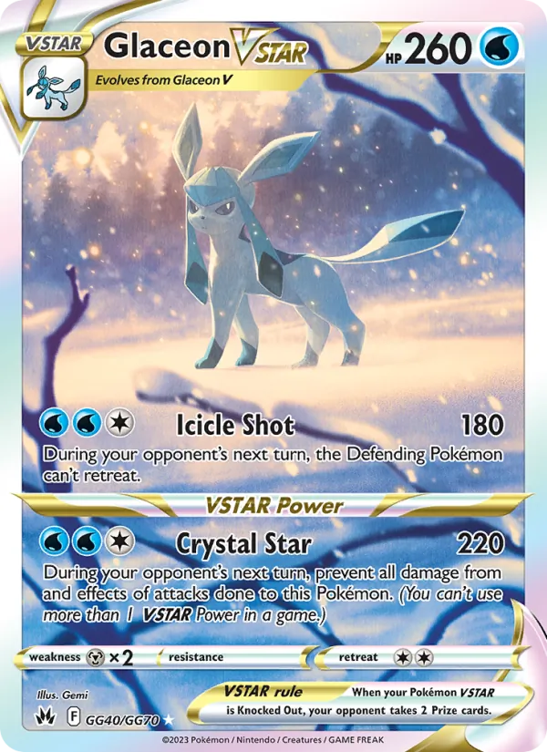 Glaceon VSTAR #GG40/70
