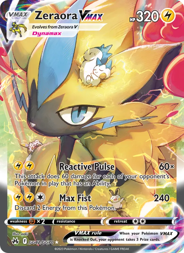 Zeraora VMAX #GG42/70