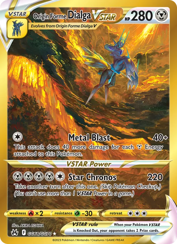 Origin Forme Dialga VSTAR #GG68/70