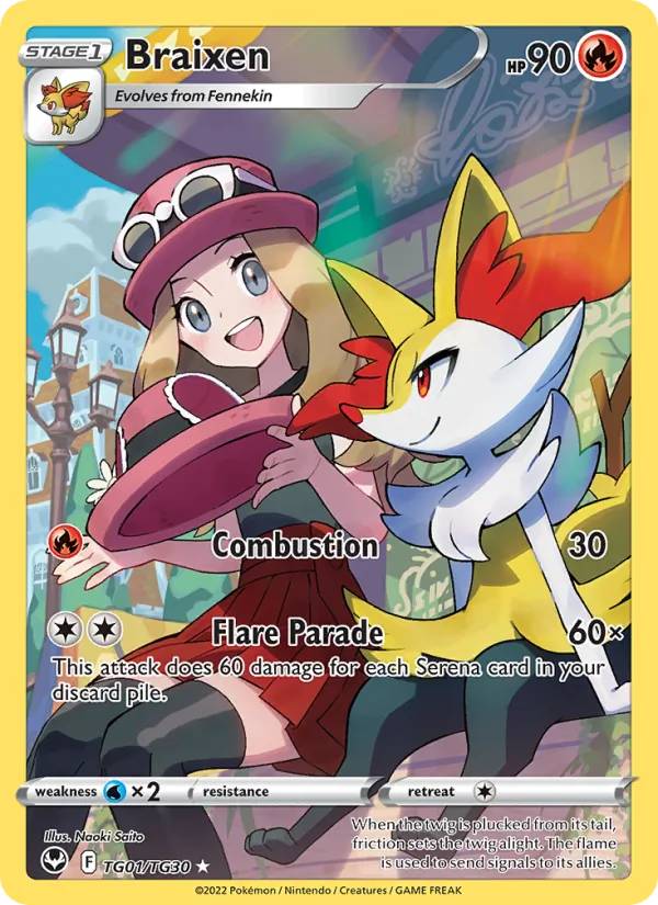 Braixen #TG01/30
