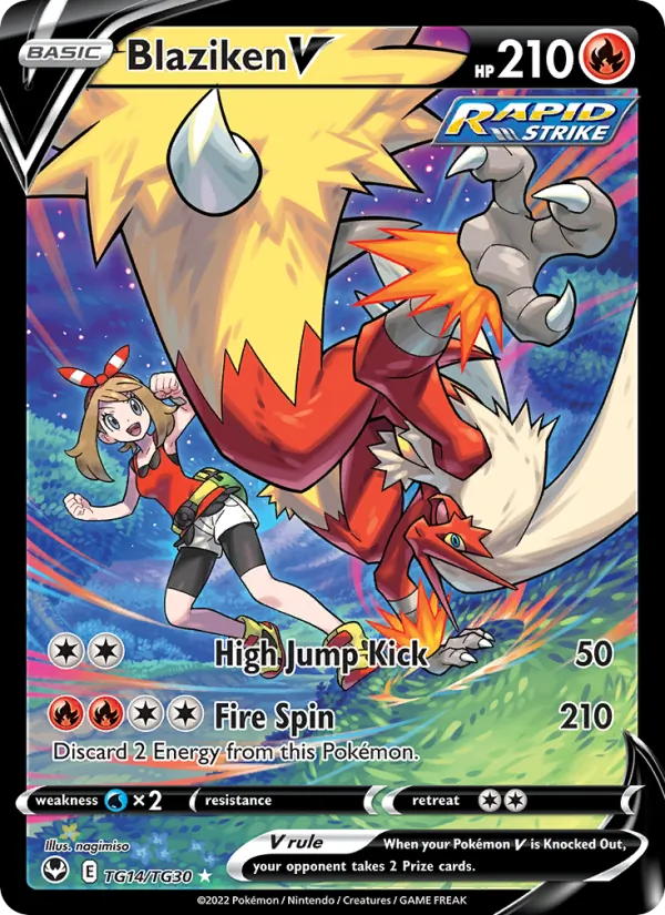 Blaziken V #TG14/30