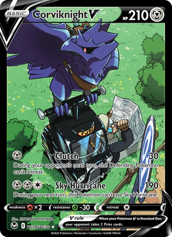 Corviknight V #TG18/30