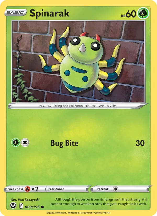 Spinarak #3/195