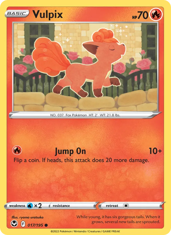 Vulpix #17/195