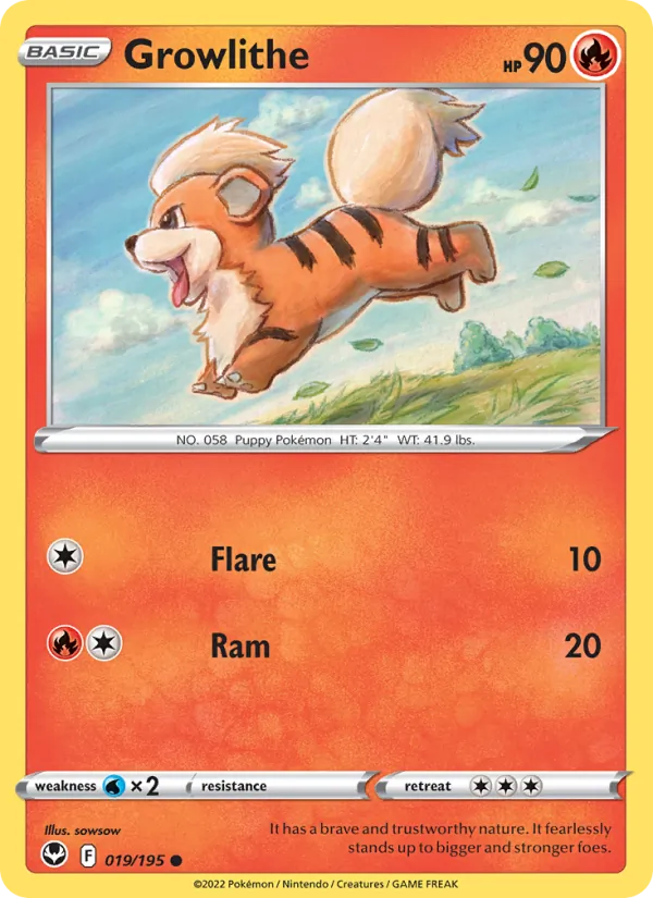 Growlithe #19/195