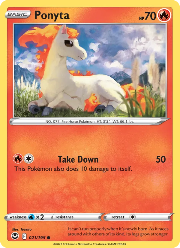 Ponyta #21/195