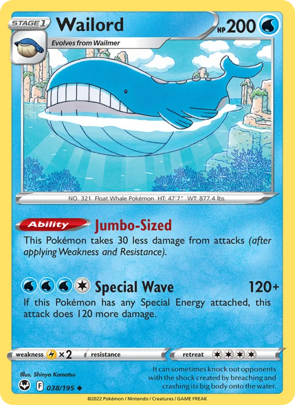 Wailord #38/195